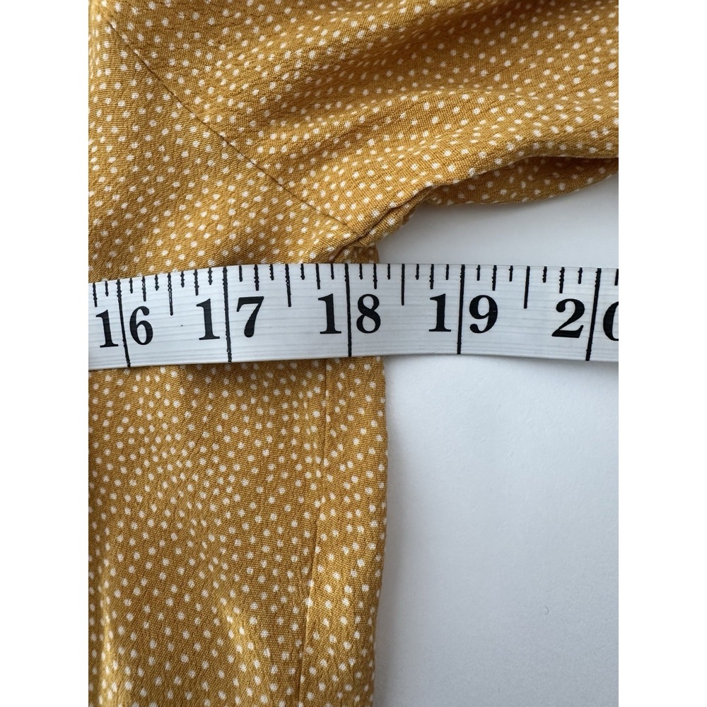 Rollas Dress‎ Women's Large Long Sleeve Fit & Flare Sundress  Mini Wrap Resort - Picture 6 of 9